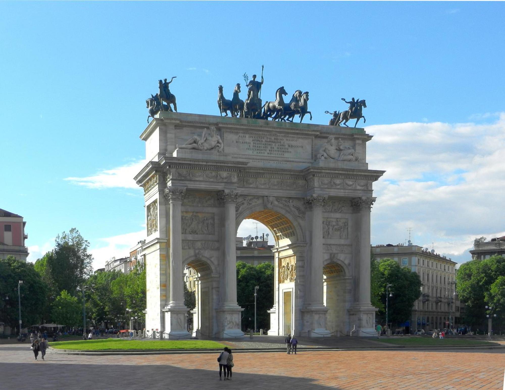Appartamento Arco Della Pace Corso Sempione - Exceptional Location Milano Esterno foto